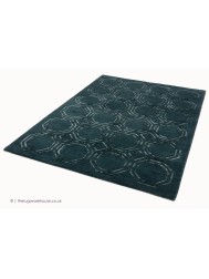 Nexus Octagons Petrol Rug - Thumbnail - 6