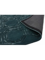 Nexus Octagons Petrol Rug - Thumbnail - 5