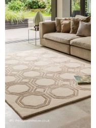 Nexus Octagons Beige Rug - Thumbnail - 2