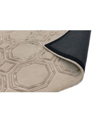 Nexus Octagons Beige Rug - Thumbnail - 5