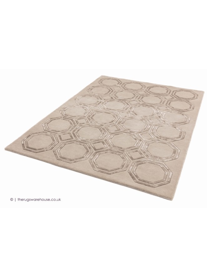 Nexus Octagons Beige Rug - 6