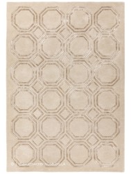 Nexus Octagons Beige Rug - Thumbnail - 7