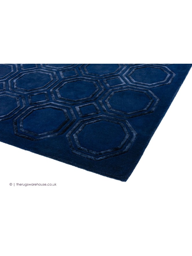 Nexus Octagons Navy Rug - 3