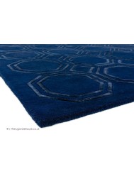 Nexus Octagons Navy Rug - Thumbnail - 4