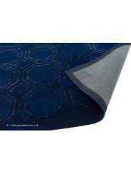 Nexus Octagons Navy Rug - Thumbnail - 5