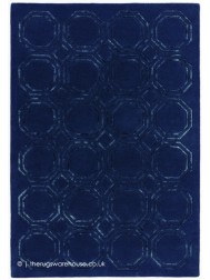 Nexus Octagons Navy Rug - Thumbnail - 6