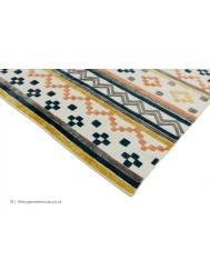 Earth Tone Geo Rug - Thumbnail - 3