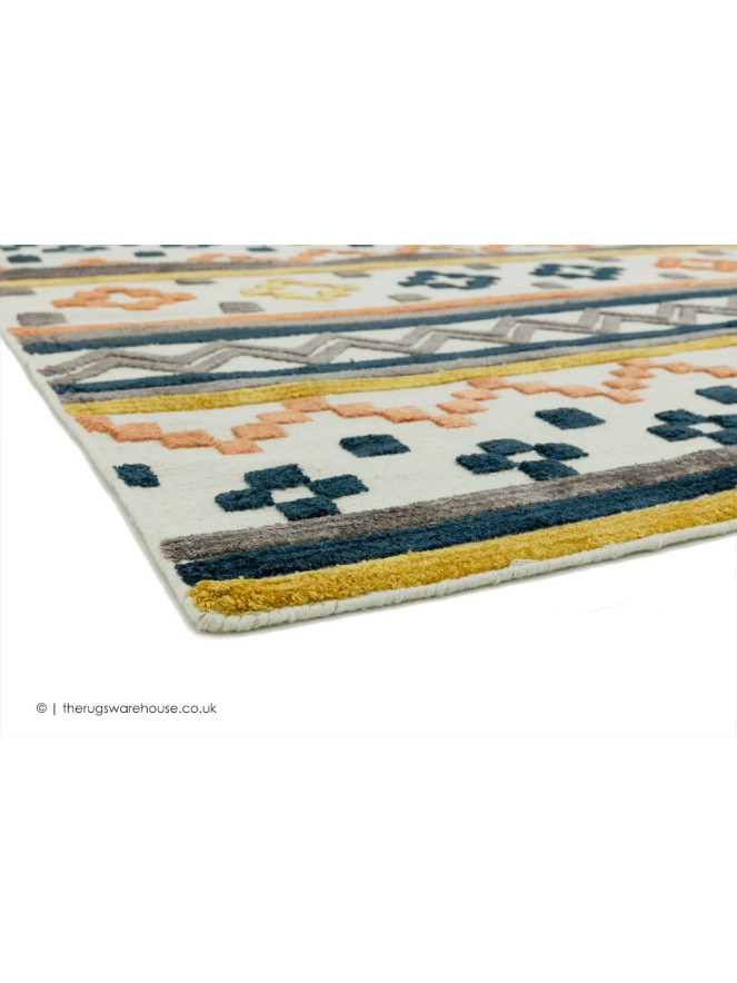 Earth Tone Geo Rug - 4