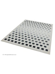 Silvery Squares Rug - Thumbnail - 2