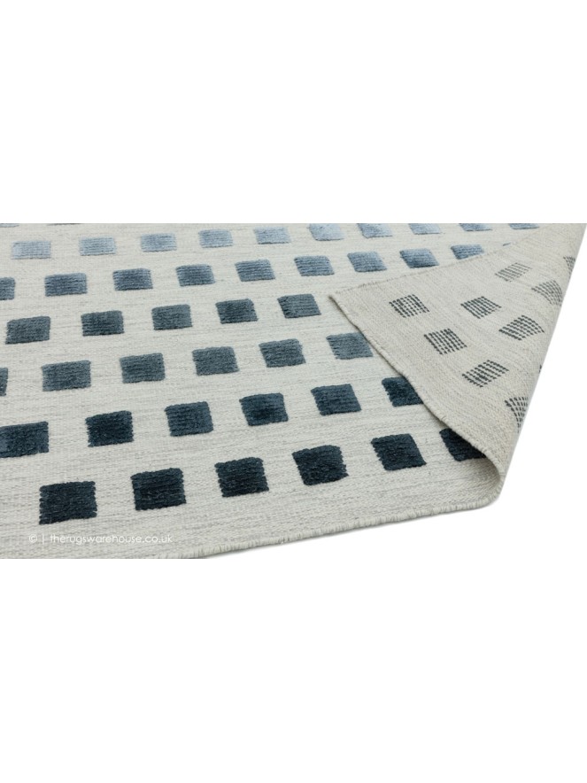 Silvery Squares Rug - 5