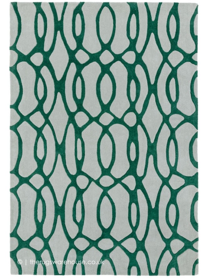 Wire Green Rug - 4