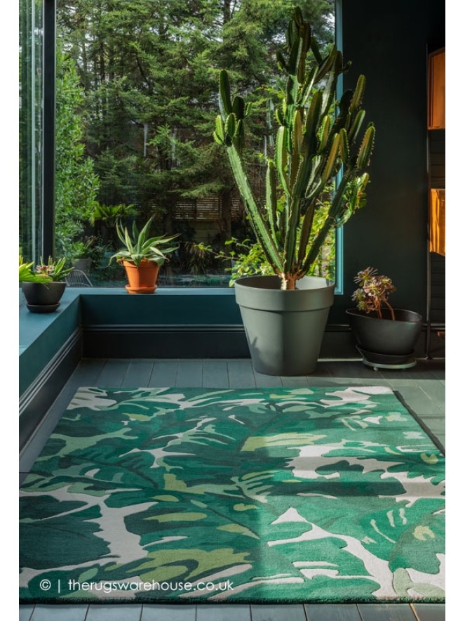 Palm Green Rug - 2