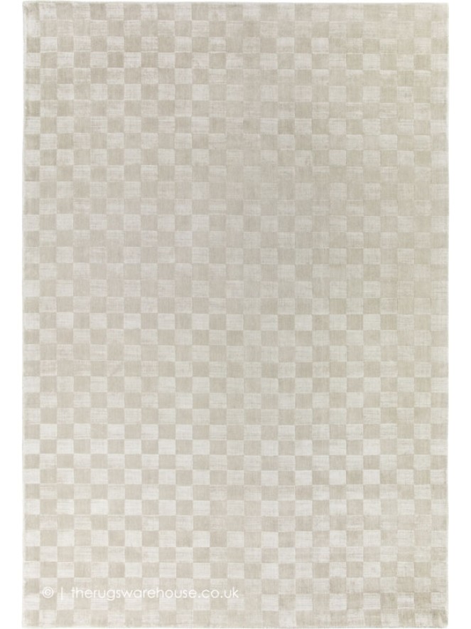 Damier Ivory Rug - 4