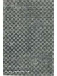Damier Grey Rug - Thumbnail - 5