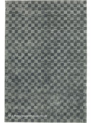 Damier Grey Rug - Thumbnail - 5