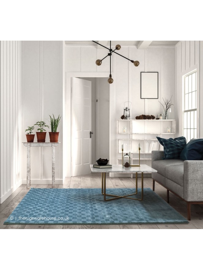 Damier Ocean Rug - 2