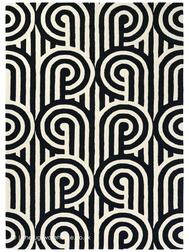 Turnabouts Black Rug - 6