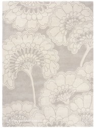Japanese Floral Oyster Rug - Thumbnail - 4
