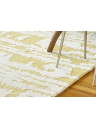 Waterwave Stripe Citron Rug - Thumbnail - 4