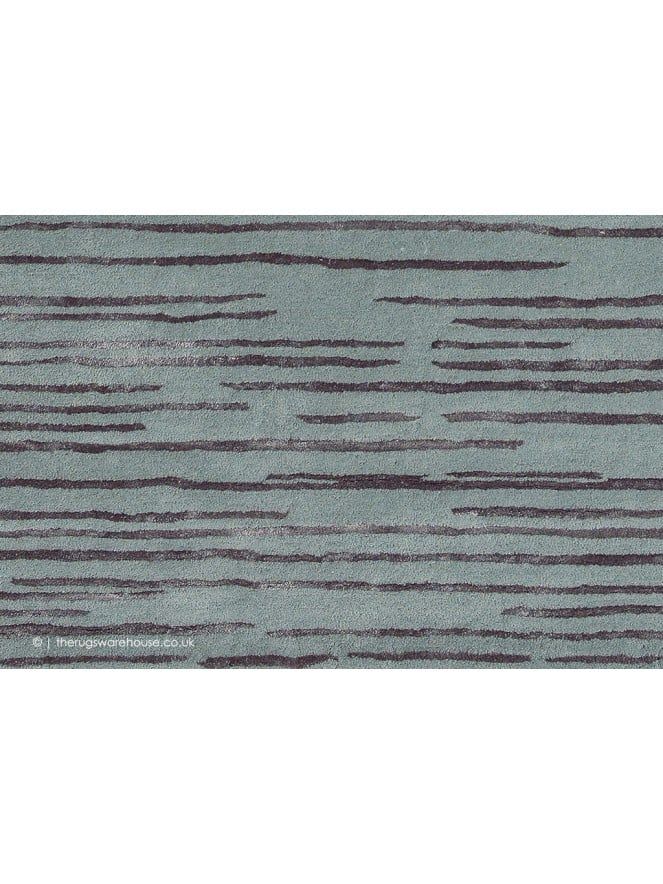 Slub Petrol Rug - 3