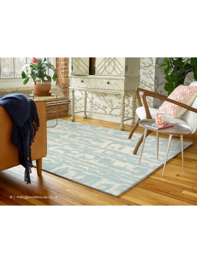 Waterwave Stripe Pearl Rug - 2