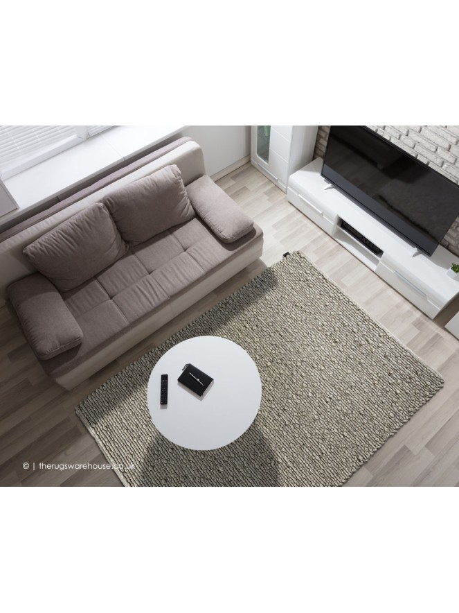 Looping Beige Rug - 2