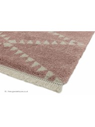 Rocco Geo Pink Rug - Thumbnail - 3