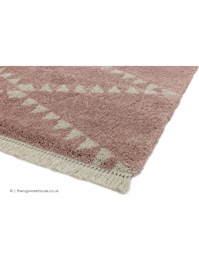 Rocco Geo Pink Rug - 3