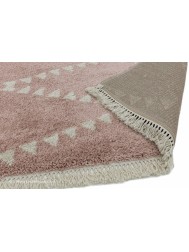 Rocco Geo Pink Rug - Thumbnail - 4