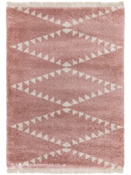 Rocco Geo Pink Rug - Thumbnail - 6