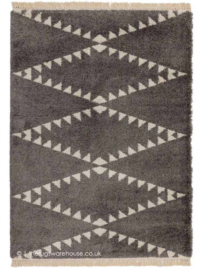 Rocco Geo Charcoal Rug - 5