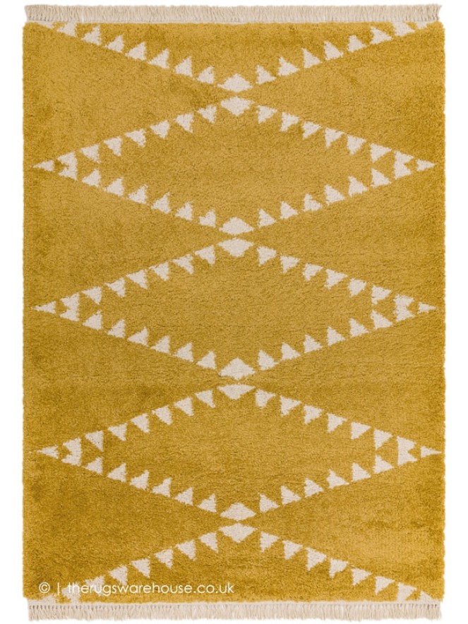 Rocco Geo Mustard Rug - 5