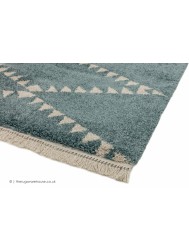 Rocco Geo Blue Rug - Thumbnail - 3