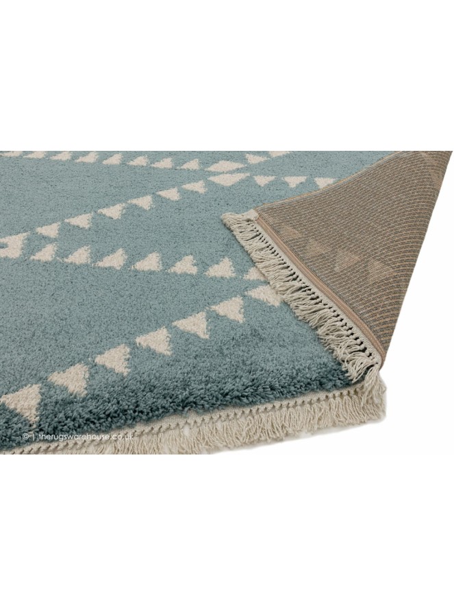 Rocco Geo Blue Rug - 4