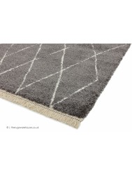 Rocco Diamonds Charcoal Rug - Thumbnail - 3