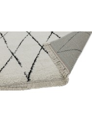 Rocco Diamonds Cream Rug - Thumbnail - 4