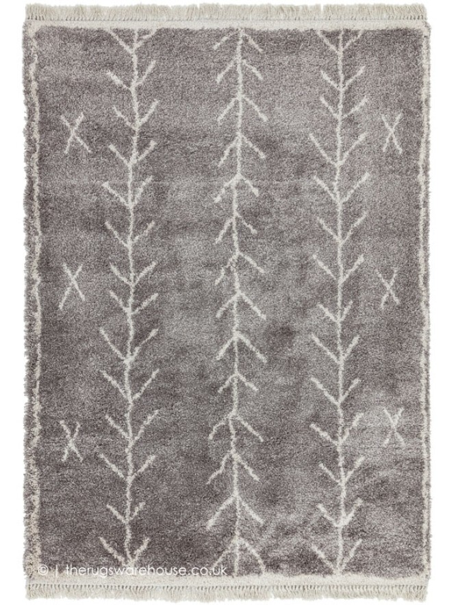 Rocco Tribal Charcoal Rug - 5