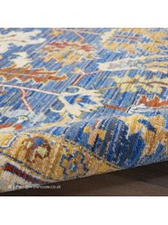 Shajara Blue Rug - Thumbnail - 6