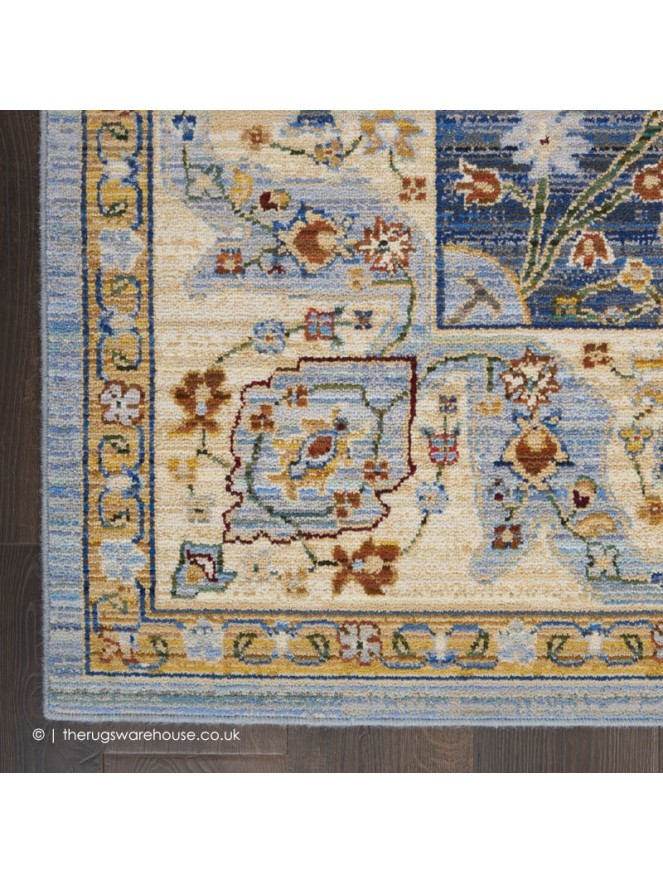 Janomla Blue Rug - 4