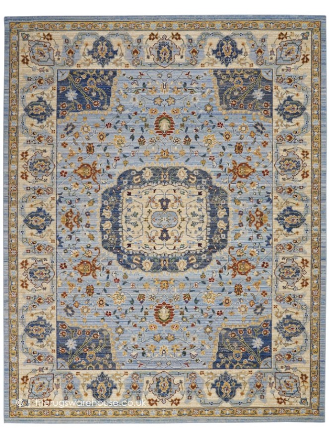 Janomla Blue Rug - 8