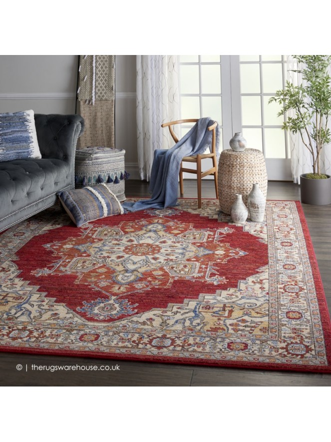 Eltham Red Rug - 2