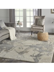 Bisa Cream Grey Rug - Thumbnail - 2