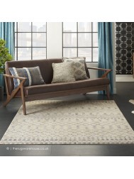 Robino Beige Blue Rug - Thumbnail - 2