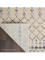 Robino Beige Blue Rug - Thumbnail - 5