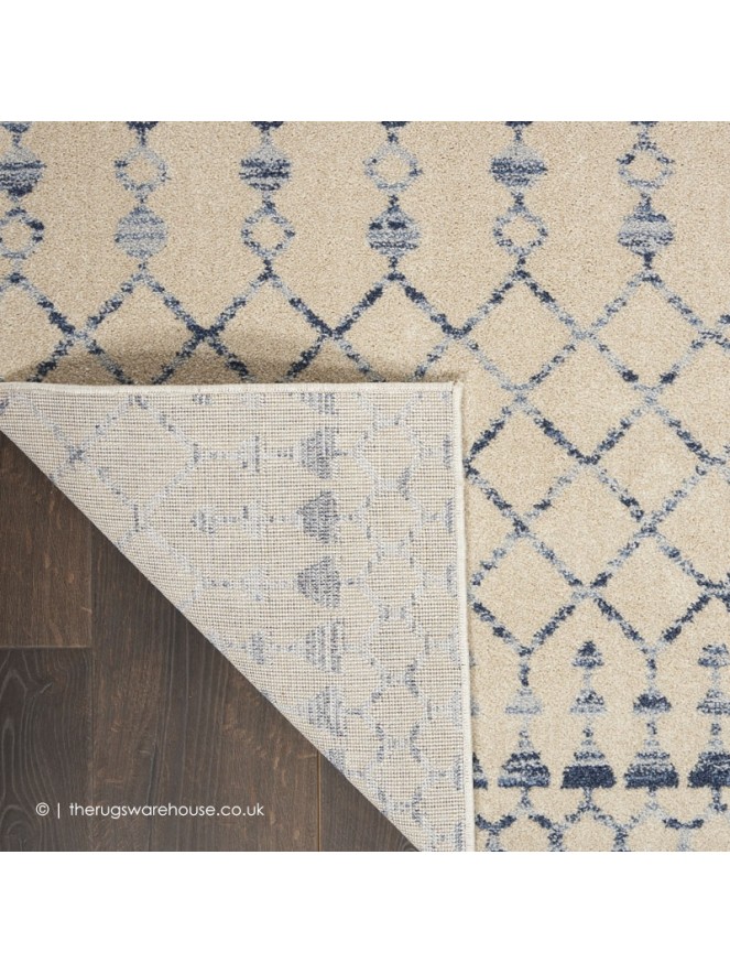 Robino Beige Blue Rug - 5