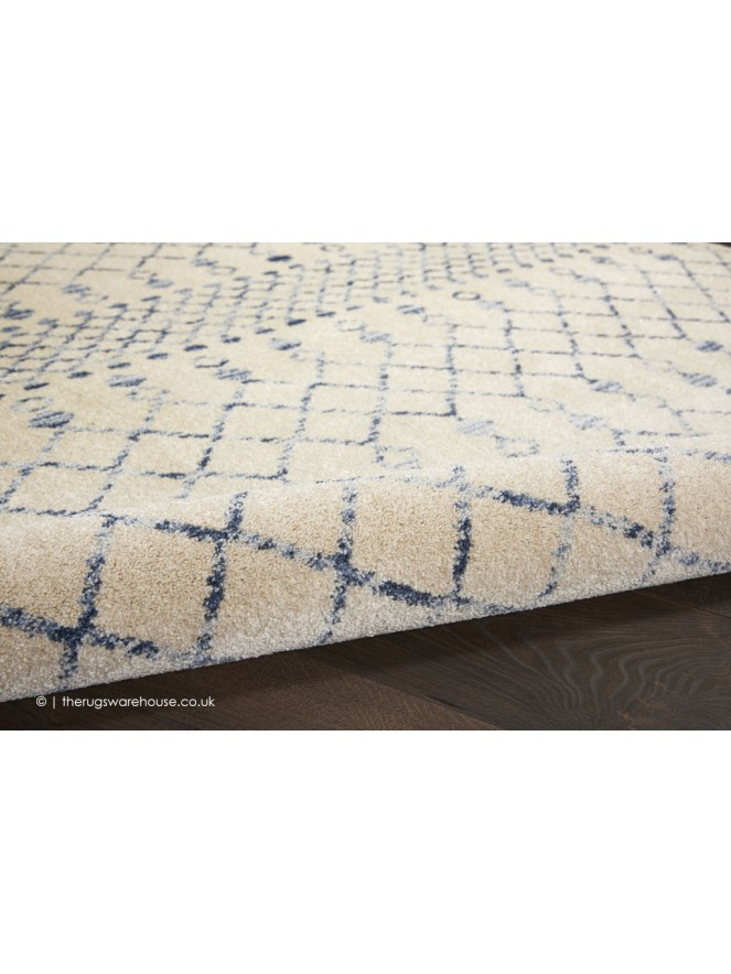 Robino Beige Blue Rug - 6