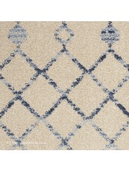 Robino Beige Blue Rug - Thumbnail - 7