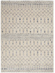 Robino Beige Blue Rug - Thumbnail - 8