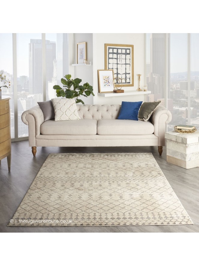 Robino Beige Grey Rug - 2