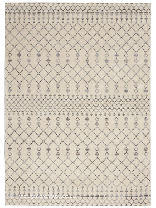 Robino Beige Grey Rug - 8
